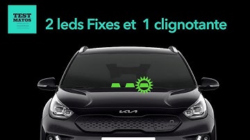 [Kia] 2 leds fixes et 1 clignotante