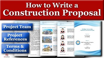 How to Write a Professional Construction Proposal