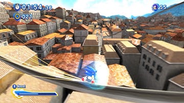 Sonic Generations Unleashed Rooftop Run ACT 1-2