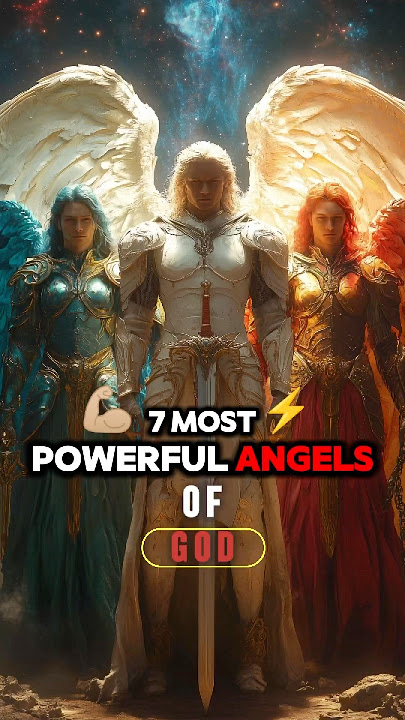 The 7 Most POWERFUL Angels of GOD. #biblequestions #angels #archangels