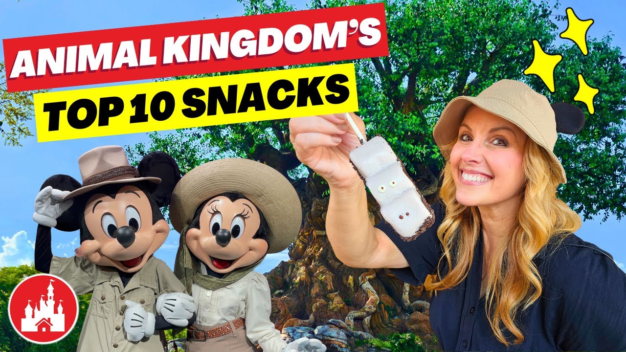 TOP 10 BEST Snacks at Disney's Animal Kingdom!