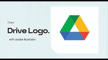 How to Create Google Drive Logo in Adobe Illustrator | Step-by-Step Tutorial