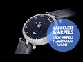 Lady arpels plantarium watch  van cleef  arpels