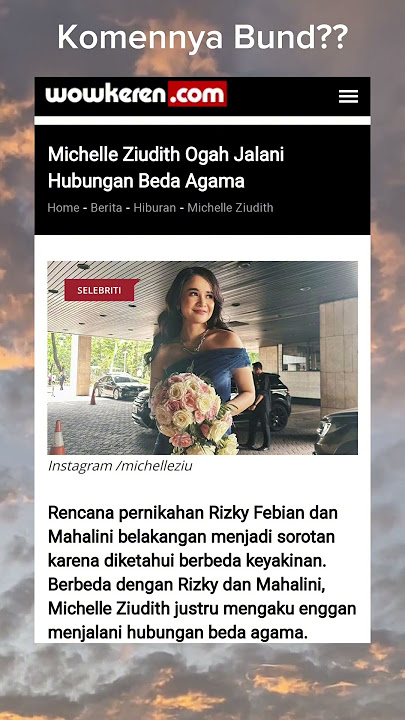 Michelle Ziudith ogah pacaran beda agama #michelleziudith