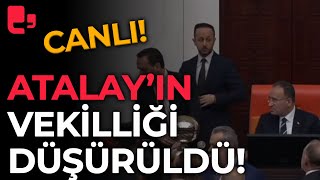 Canli - Ti̇p Hatay Milletvekili Can Atalayın Vekilliği Düşürüldü
