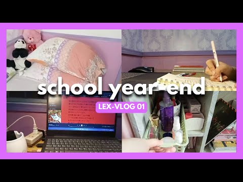 PH VLOG ⚝ My first week after school year ends, room cleaning, rainy day, Spy X Family | LEX-VLOG 01