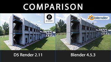 Comparison - D5 Vs Blender