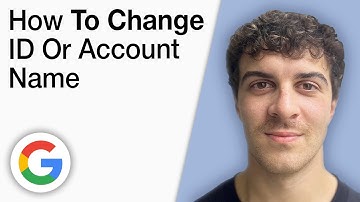 How To Change Gmail ID or Google Account Name Easy & Fast [2025 Full Guide]