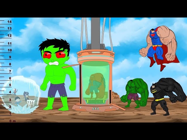 Evolution of Hulk, Spider-Man, BATMAN, SUPERMAN: What is an Energy Transformation? - FUNNY class=