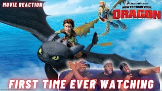 TOOTHLESS Is The GOAT!! First Time Reacting HOW TO TRAIN YOUR DRAGON | Group Reaction | MOVIE MONDAY