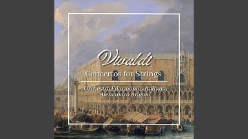 Concerto for Strings in D Minor, RV 129 "Madrigalesco": I. Adagio - Allegro