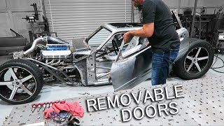Making The Bibbster Doors Removable  Foxbody Hot Rod Build