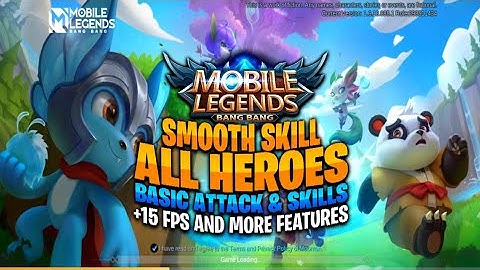 No Password - Smooth Skill Sustain 60Fps - Reduce Frame Drop