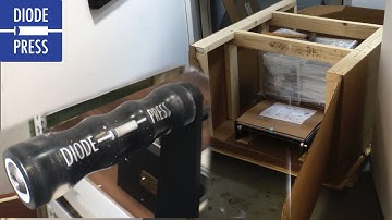 Unboxing my new Printing Press and making a Custom Resin and 3D Printed Crank handle