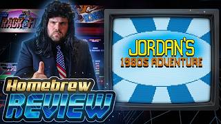 Jordans 1980s Adventure for Game Boy Color - Homebrew Game Review