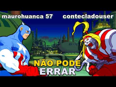 Um Erro Custa Caro - Marvel Super Heroes vs Street Fighter.