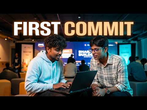 First Commit: The First Hackathon of the Bharat Builds Tour 🇮🇳