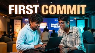 First Commit: The First Hackathon of the Bharat Builds Tour 🇮🇳