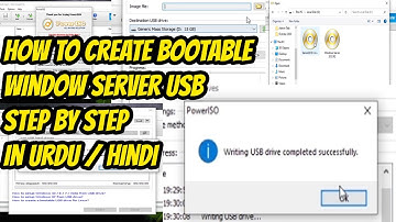 How to create bootable USB Window Server 2016 with Power ISO  Step by Step