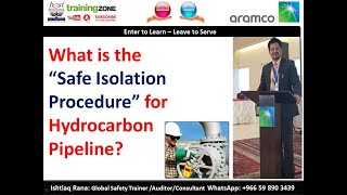 What is the Safe Isolation Procedure for Hydrocarbon Pipeline?
