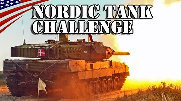 Nordic Tank Competition 2016 M1A2 Abrams & Leopard 2 Main Battle Tank - 北欧戦車競技会2016 M1エイブラムス&レオパルト2