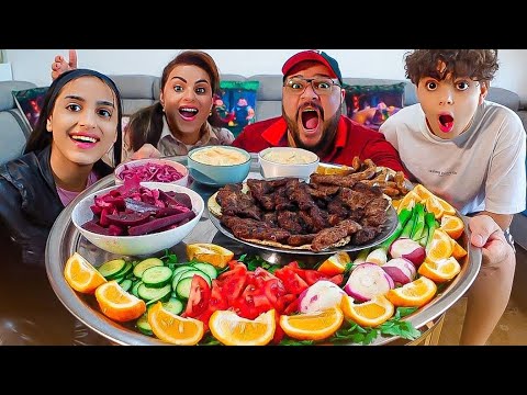 تحدي كباب مشوي بالطاوة 