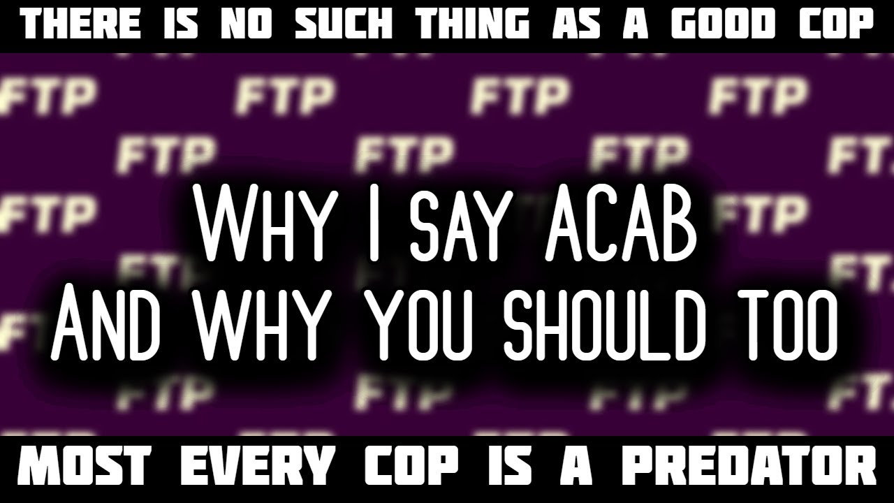 ⁣Police are not to be trusted. This is why you should say ACAB. Don't trust cops around your kid