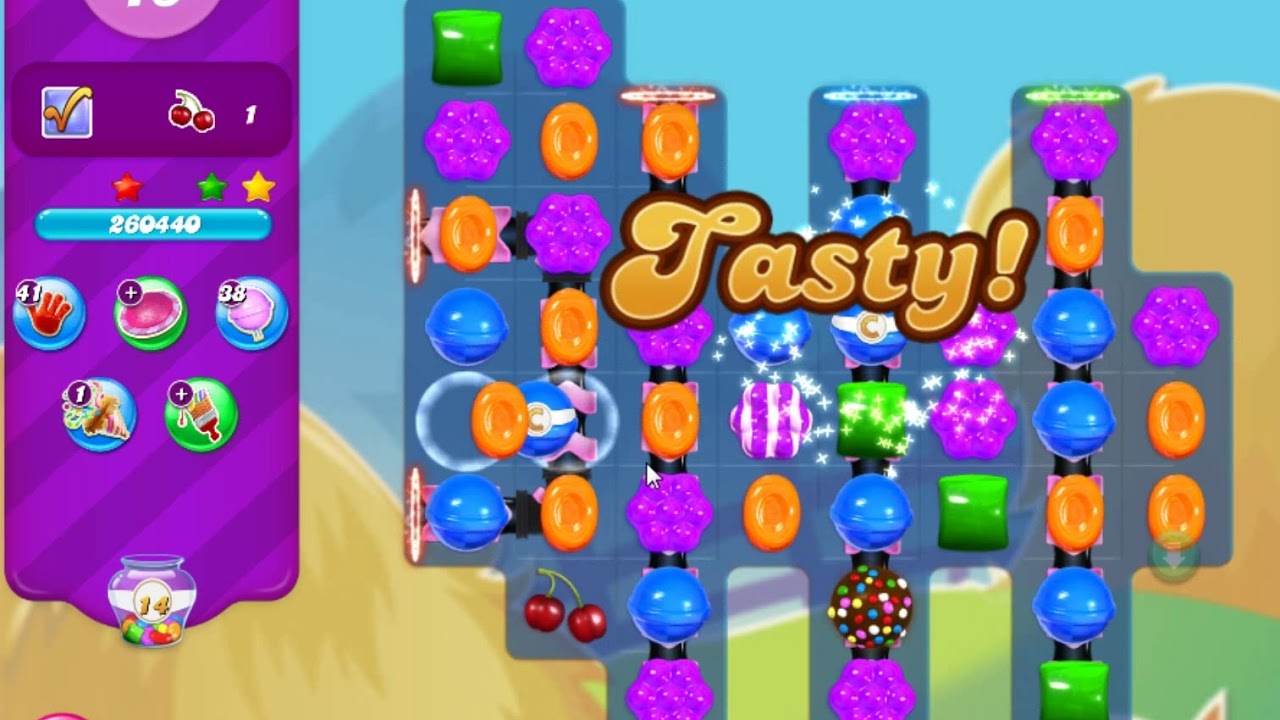 candy crush saga level 2699 (super hard) - YouTube
