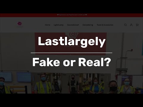 lastlargely-com (Uniqueness Shopping Scam) | Fake or Real? » Fake Website Buster