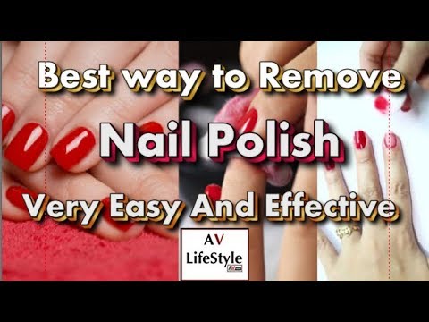 Best way to Remove Nail Polish without Remover,Very Easy And Effective ...