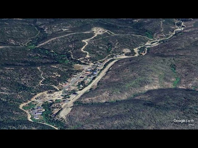 Runway Flyover - Dixie Town, Idaho