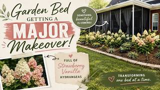 The Major Flower Bed Makeover I’ve Been Dreaming About 🌸 | Part 1