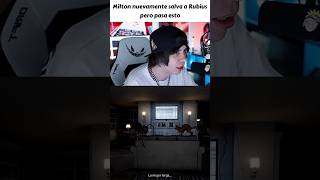 Nuevamente Milton salvando el día #rubius #susto #reaccion