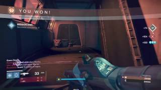 Destiny winning kill on mayhem rumble!!