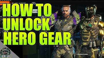 Black Ops 3 - How To UNLOCK Hero Gear For Specialists | (BO3 Classified Armor)
