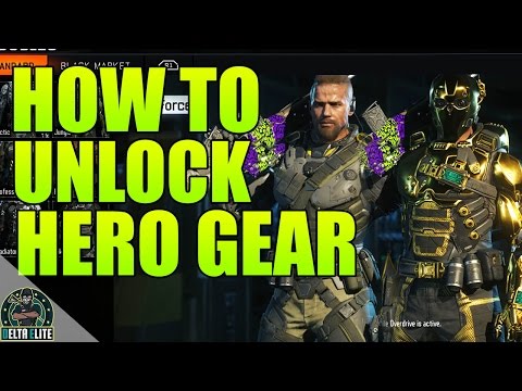 Black Ops 3 - How To UNLOCK Hero Gear For Specialists | (BO3 Classified Armor)