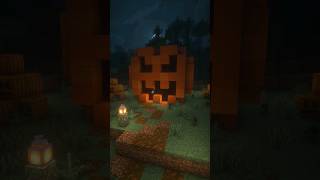 Special Halloween Pumpkin 🎃 - Minecraft Tutorial #shorts #minecraft #halloween #fypシ #english