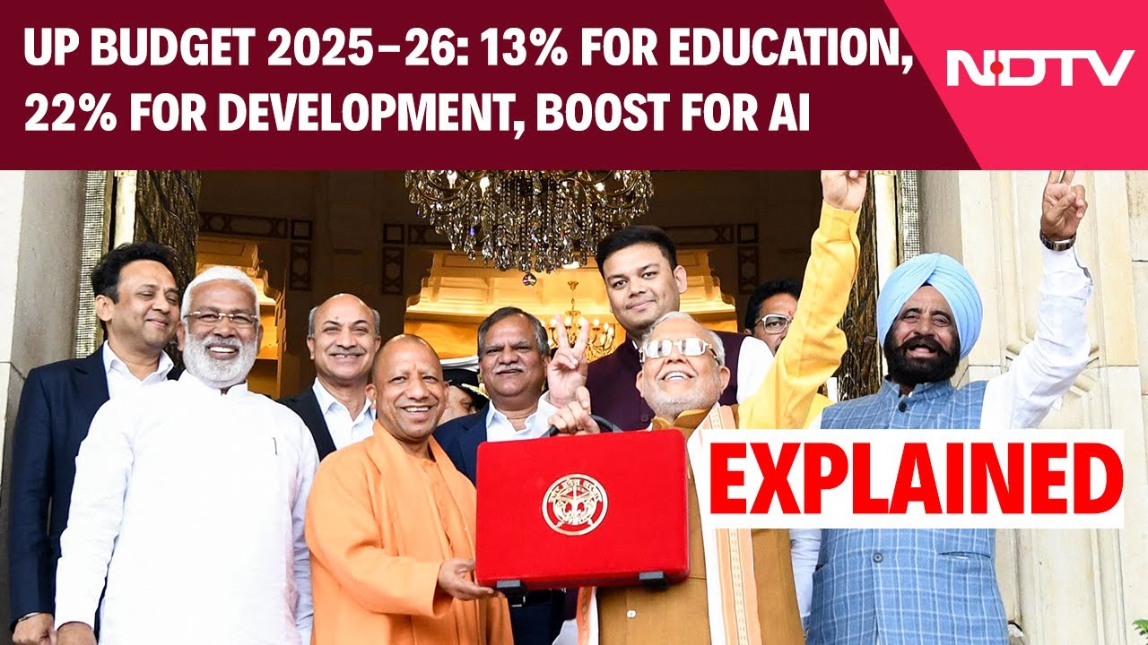 UP Budget News | UP Unveils ₹8.08 Lakh Crore Budget With Focus On Tech ...