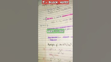 S - Block Elements || Complete notes || Subscribe for more notes | #neet #jee # cuet