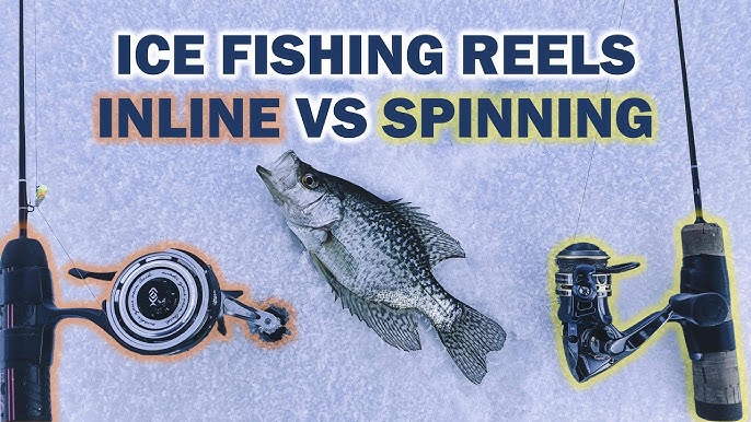 How to Put Line on an Inline Ice Fishing Reel 