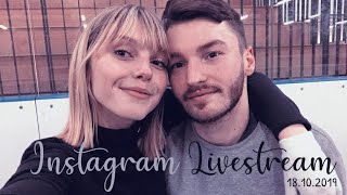 LINA und Joti Polizoakis - Instagram Livestream vom 18.10.2019