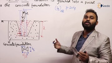 Column Bases Part-2 | Design of Compression Members | Steel Structures - GATE