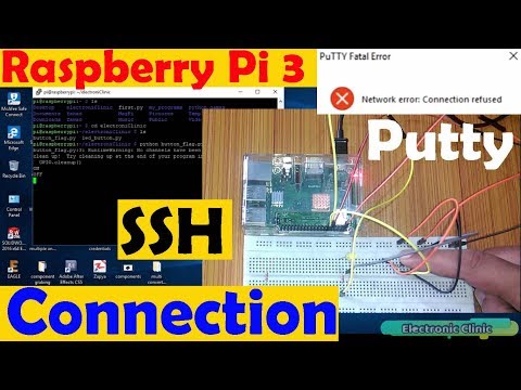 Raspberry pi 3 tutorial #1 SSH network setup using Putty  “ all connection problems solved” pi 3