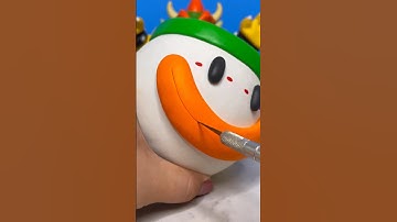 Bowser Clown Car made with Polymer Clay #SuperMario #Clay