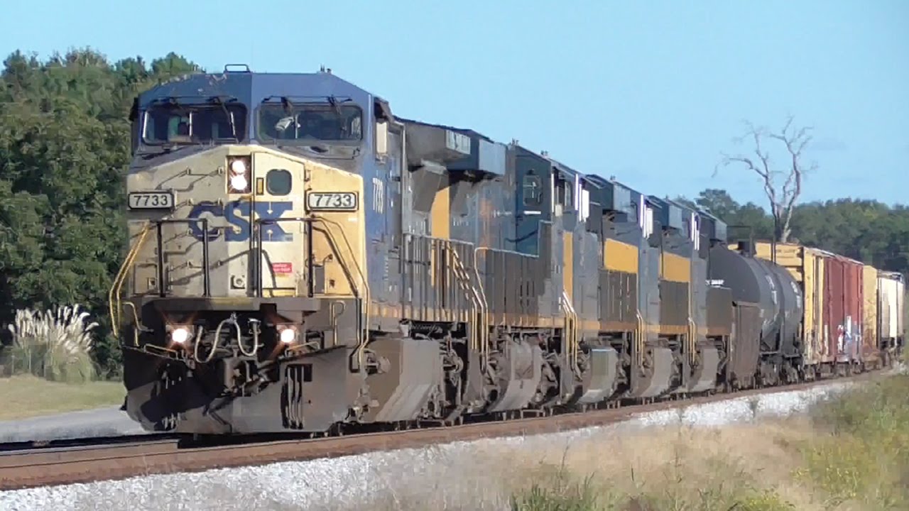 [3n] Many Rerouted CSX Trains After Hurricane Matthew, Statham ...