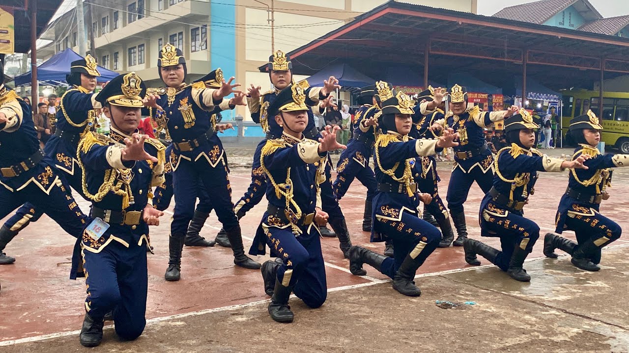 KEREN !! MAHLUK MITOLOGI PASKIBRA SMAN 19 GARUT | LKBB GEBRAK MADAGASKAR BARIS BERBARIS III