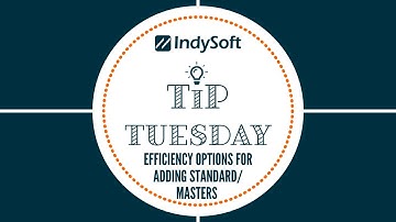 Tip Tuesday - Efficiency Options for Adding Standard/Masters During a Calibration