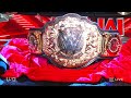 The NEW WWE WORLD HEAVYWEIGHT CHAMPIONSHIP!