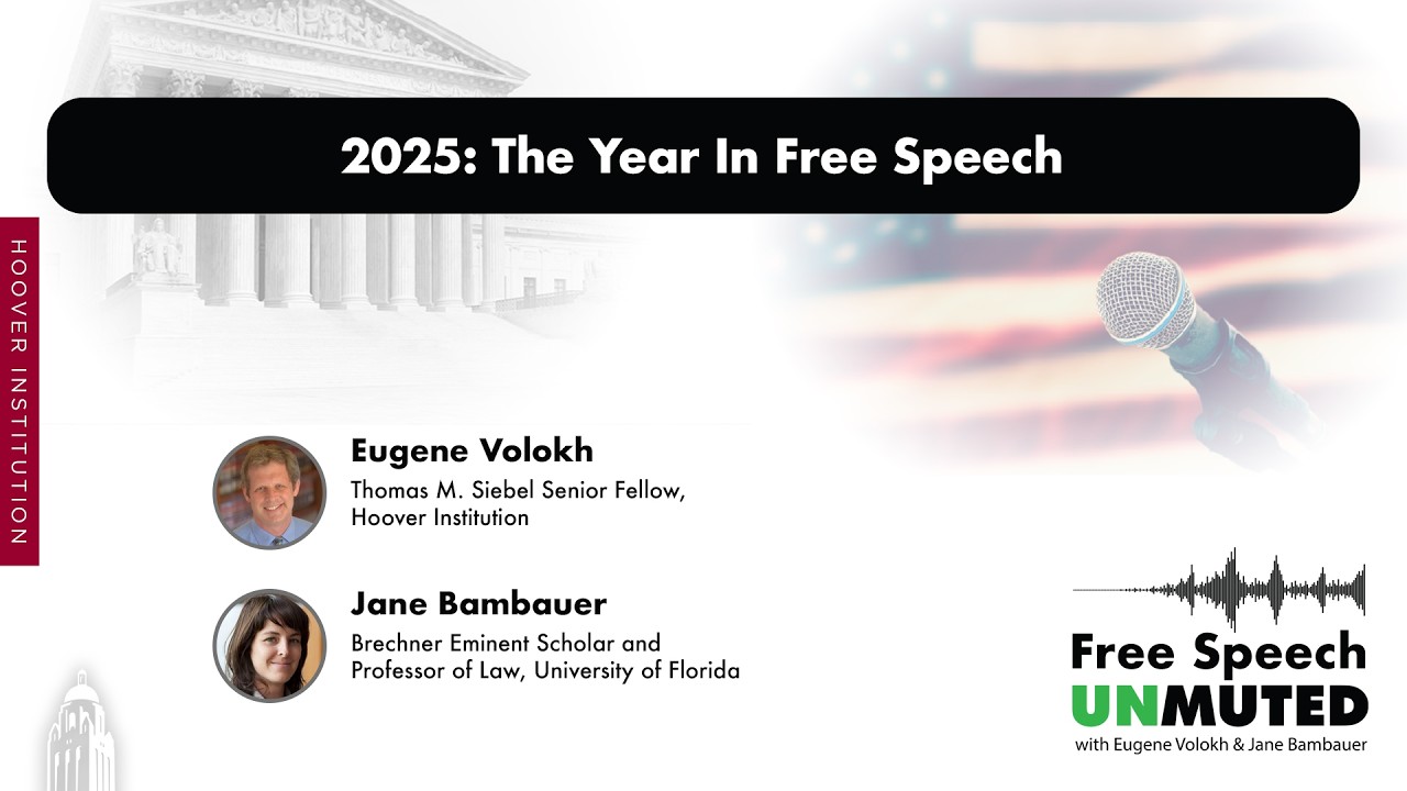 2025: The Year In Free Speech - YouTube