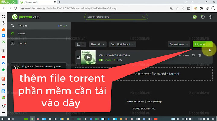 Hướng dẫn download file mp4 bằng bitorrent